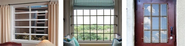 windowbarsx3 3 different types of window bars